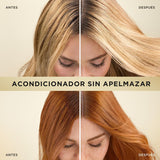 Pantene Acondicionador Pelo Avanzado 10 en 1 Pro-V, Acondicionador Cuidado Avanzado, Revitaliza el Pelo, Sin Sensación o Aspecto Graso, Doble de Nutrientes con 1 Uso, Fortalece Desde el Interior, Para Pelo Seco Y Dañado, 1L