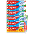 Colgate Triple Acción, Pasta de Dientes, 75ml por Tubo