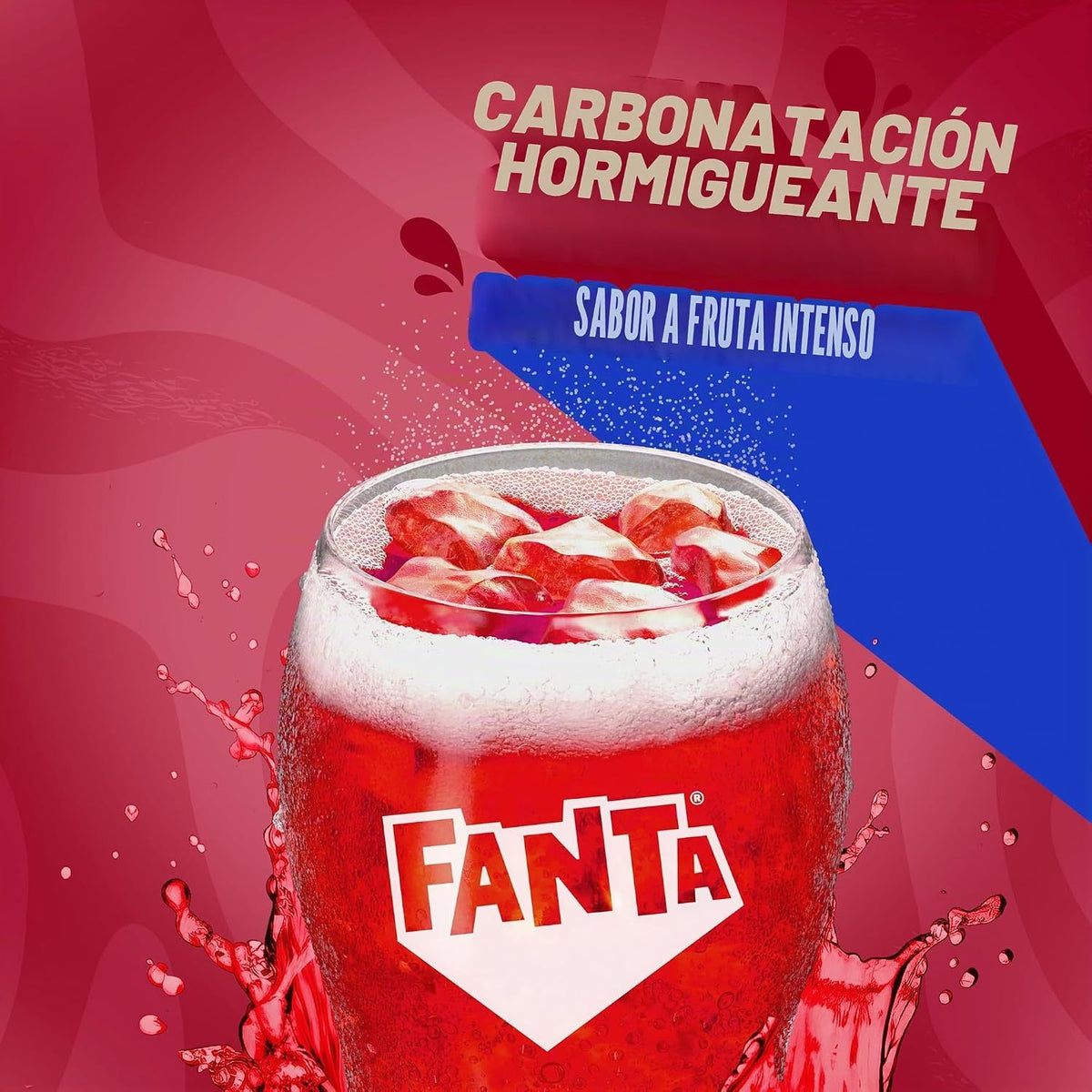 Fanta Fresa, Refresco con Sabor a Fresa, Pack Ahorro de 24 Latas de 330ml