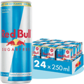 Red Bull Bebida Energética Sin Azúcar, 24 Latas de 250ml