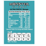 MONSTER ENERGY Bebida Energética, Refresco Energético, Pack 12/24 Latas de 500ml
