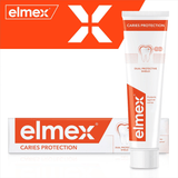 Elmex Pasta de Dientes Anticaries, Dentífrico que Fortalece el Esmalte, Protección Superior de los Dientes, 75ml por Tubo