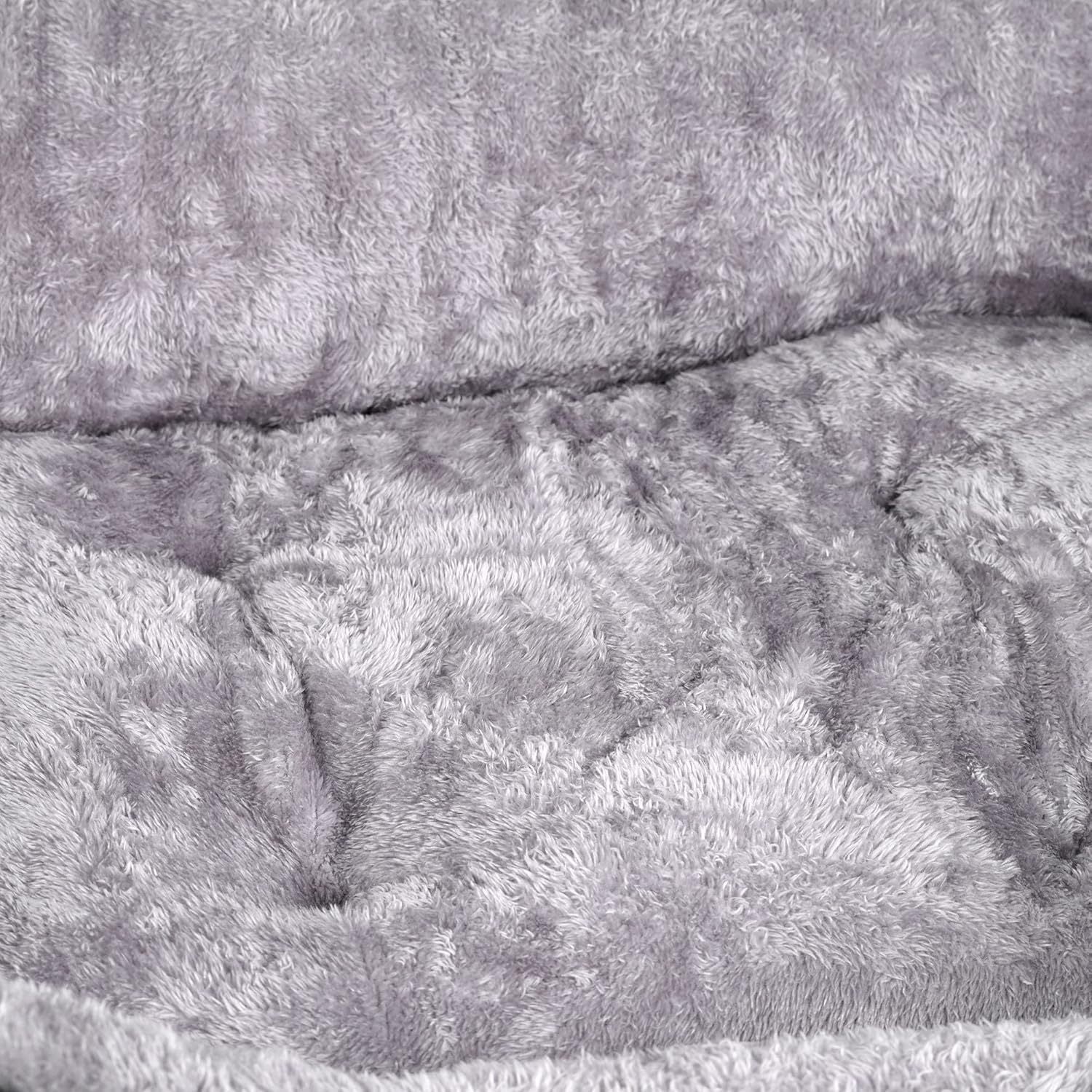 Cama para el Perro con Fondo Acolchado y Suave, Cama Gato, Cama para Mascotas, Bordes Suaves y Redondeados, Base Antideslizante, Aporta Sensación de Seguridad, Diseño Confortable para Mascotas: Soporte para la Cabeza y Cuello