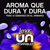 LENOR Perlas Lavadora Perfumadas para la Ropa, Suavizante con Fragancia Violeta Fresca, Potenciador de Frescor, 133 Lavados, 6 x 270g