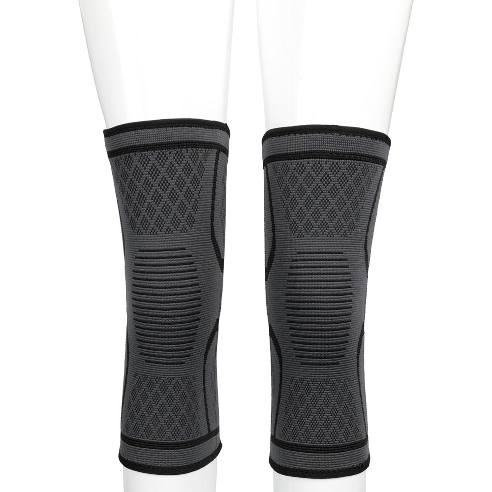 2 Rodilleras Deportivas Resistentes, Ideal para Hombres y Mujeres, Sujección Suave y Extra Cómodas, Aptas para Actividades y Deporte al Aire Libre, Hechas de Poliéster y Latex, Lavables