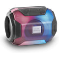 Mars Gaming MSBAX, Altavoz Bluetooth RGB, Compacto,10W, USB/MicroSD/Radio, Negro