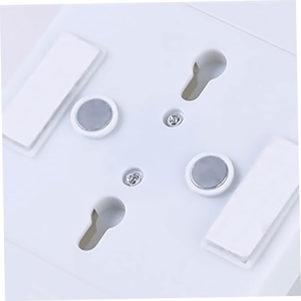 2 Luces con Interruptor, Luces LED para Pared y Superficies, Modo Apagado y Encendido, 3 pilas AAA (no incluidas), Tamaño: 8,5 x 7 x 3,2 cm, Agarres y Puntos Magnéticos para Sujección, Luz Blanca, Impermeable, Debajo De Gabinetes, Estantes, Armarios
