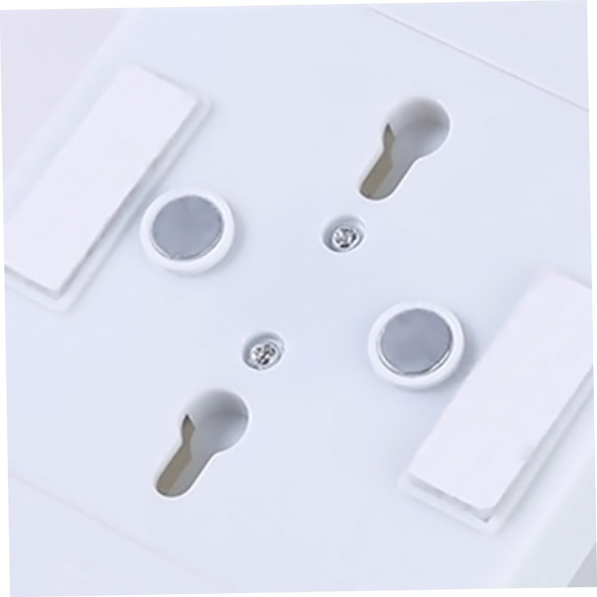 2 Luces con Interruptor, Luces LED para Pared y Superficies, Modo Apagado y Encendido, 3 pilas AAA (no incluidas), Tamaño: 8,5 x 7 x 3,2 cm, Agarres y Puntos Magnéticos para Sujección, Luz Blanca, Impermeable, Debajo De Gabinetes, Estantes, Armarios