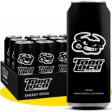 Toro Loco Bebida Energética Sabor Original, Bebida Energética para Gamers, 12 Latas de 500ml