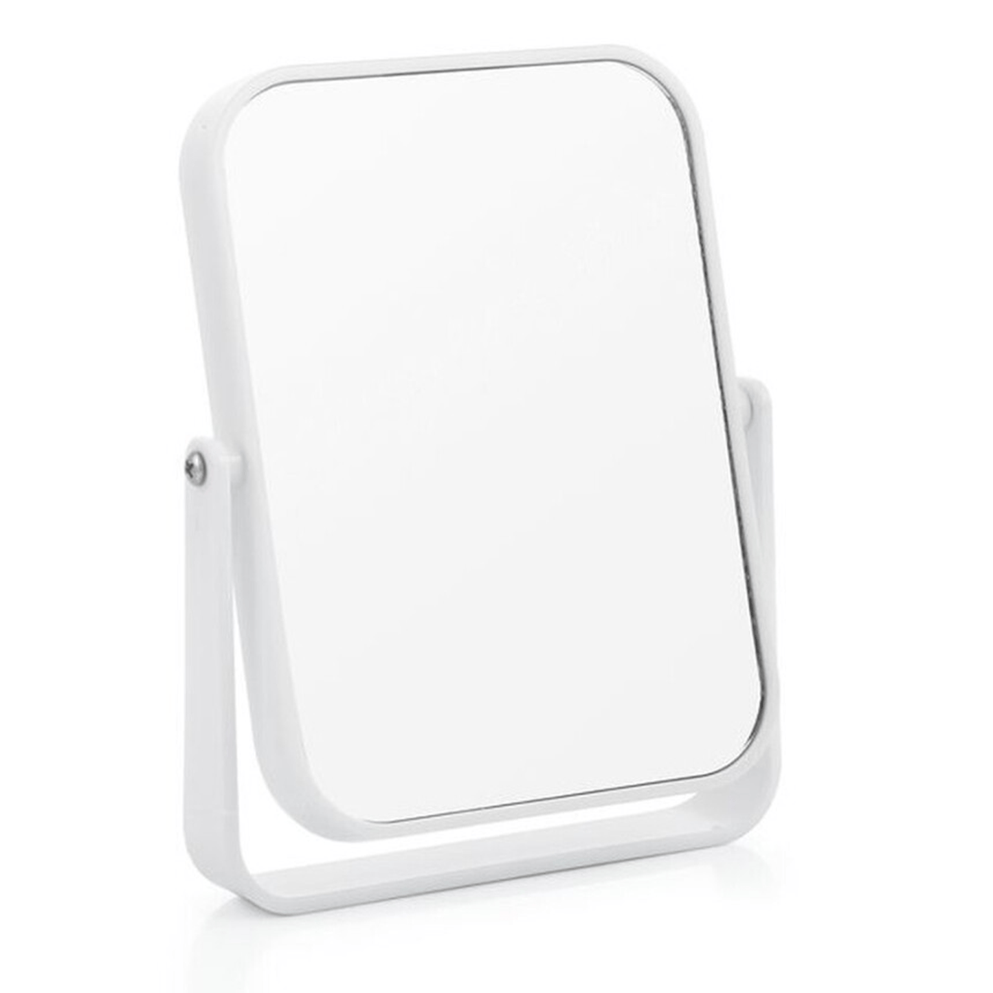 Espejo Maquillaje con Aumento 2x, Espejo de Escritorio para Habitación, Diseño Compacto, Resistente y Pensado para Uso Diario, 15.2 x 2.5 x 19.2cm