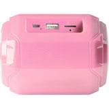 Mars Gaming MSBAXP, Altavoz Bluetooth RGB, Compacto,10W, USB/MicroSD/Radio, Rosa