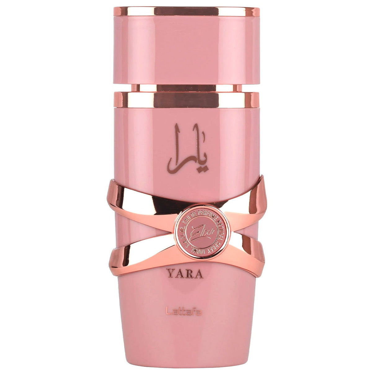 Lattafa Yara Elixir Eau de Parfum, Perfume Árabe para Mujer de Aroma Dulce y Frutal con Notas de Fresa, Vainilla, Caramelo y Ámbar, 100 ml