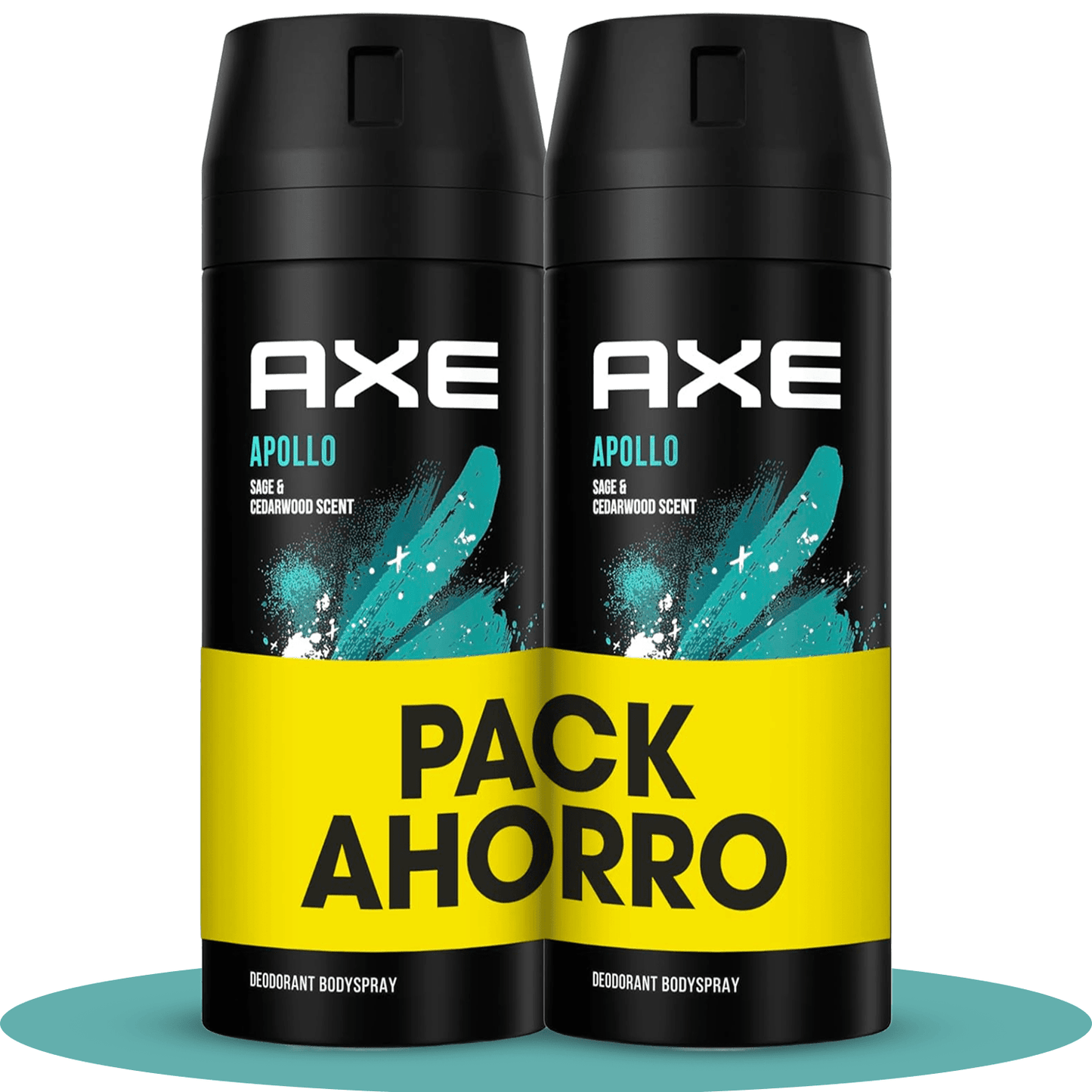 Axe Desodorante Spray Apollo, Aroma a Frutas Verdes, Olor Irresistible durante 48 horas, 150ml por Spray