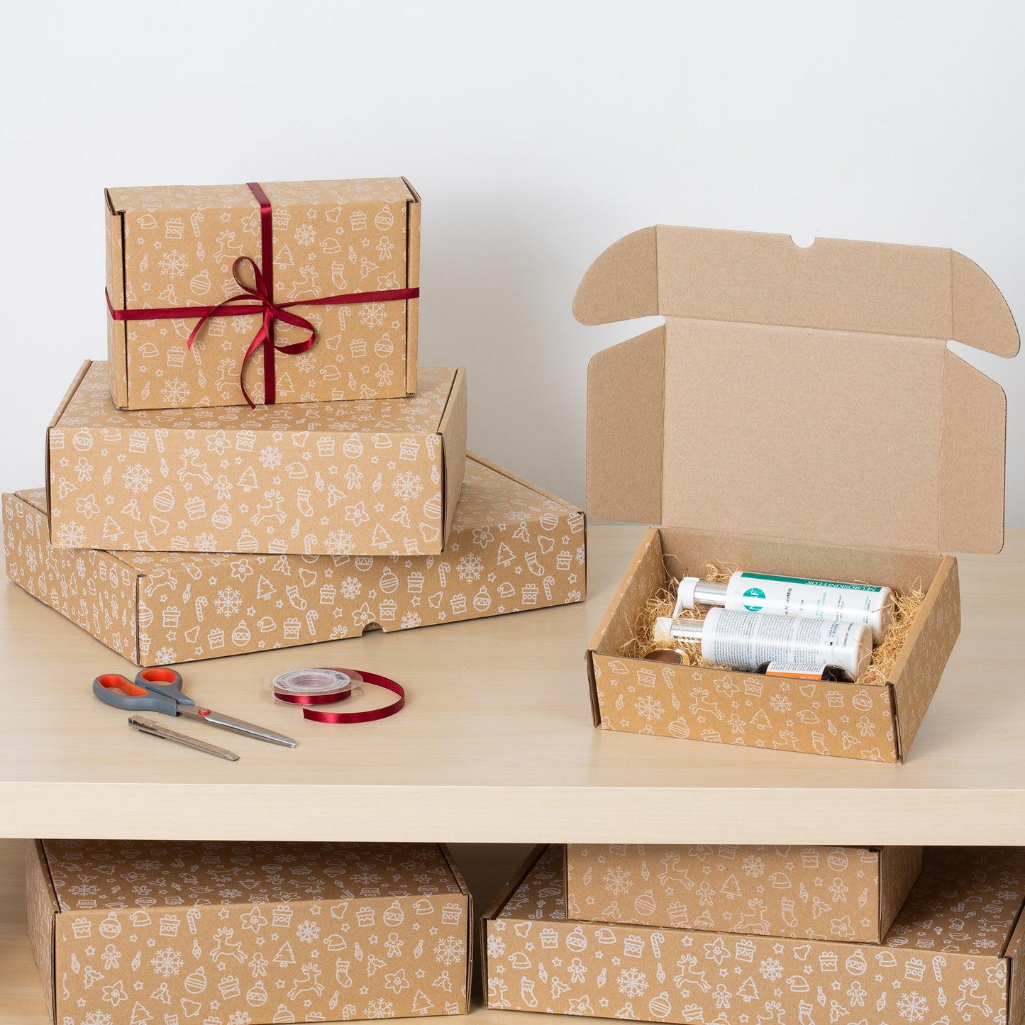 packer PRO Packs de Cajas de Cartón para Embalaje, Caja de Transporte Resistente, Cajas de Cartón para Envíos y Correo, Cajas de Cartón Corrugado, Caja de Regalo