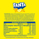 Fanta Limón, Refresco con 6% de Zumo de Limón, Bajo en Calorías, Pack Ahorro de 24 Latas de 330ml