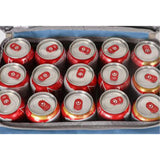 Bolsa Térmica Comida de 30L de Capacidad, Bolsa Aislamiento Isotérmico Hermética, Resistente y Espaciosa, ideal para Picnic, Playa, Camping y Excursión, Azul y Gris