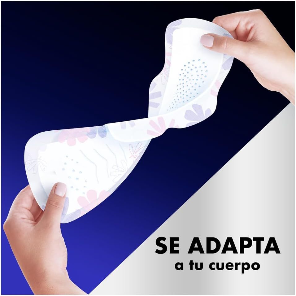 Evax Compresas Mujer Menstruación, Evax Liberty Noche Compresas Con Alas, Se Adapta a tu Cuerpo, Neutraliza el Olor, No Notarás Que Las Llevas, 72 Unidades