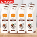 Natural Honey, Gel de Ducha con Extracto Natural de Coco Hidratante y Suavizante, con Hydradermal Complex para una Piel Suave, Fresca y Protegida, Aroma Tropical, Línea Sensations, 650 ml