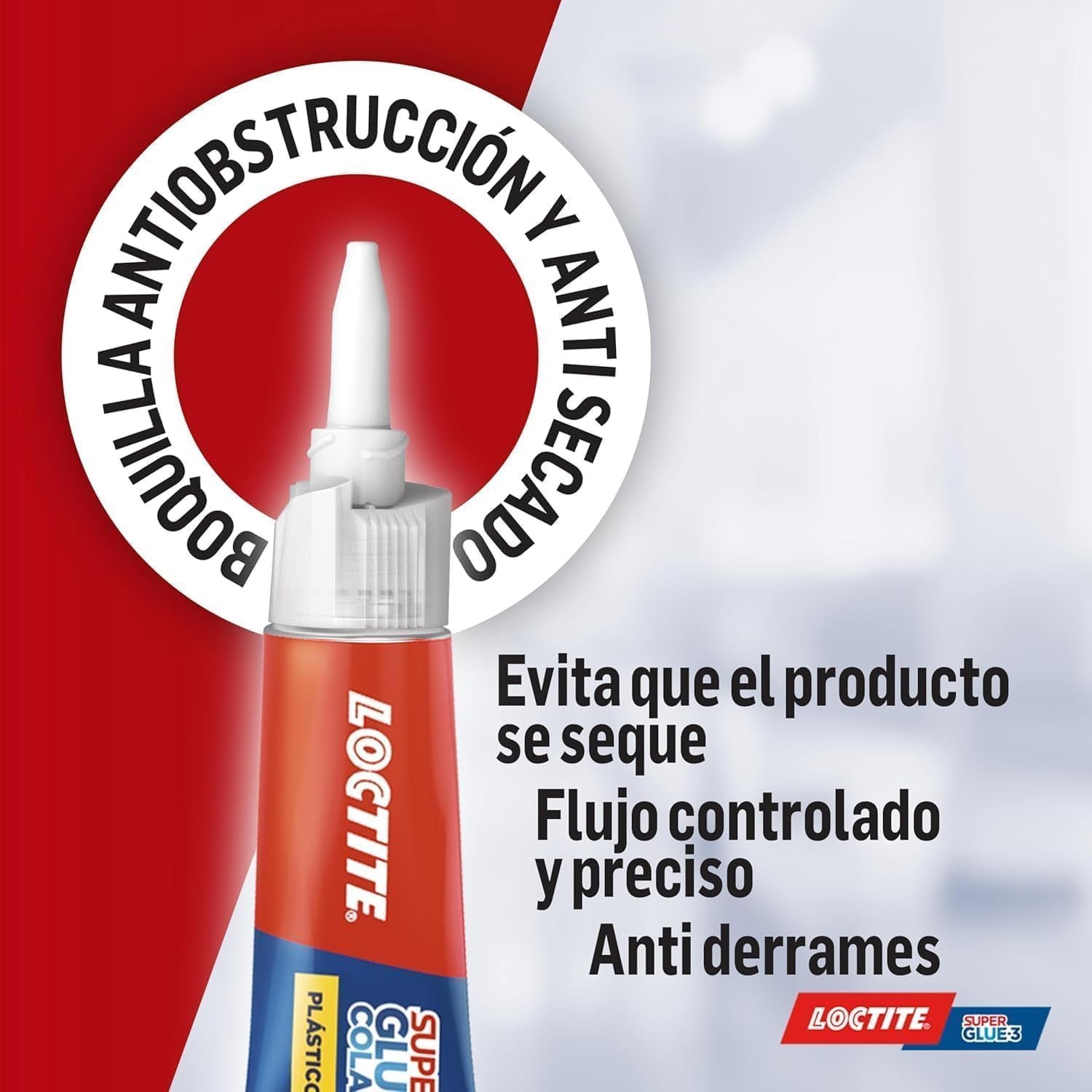 Loctite Super Glue-3 Plásticos Difíciles Transparente 2g + 4ml, Pegamento Líquido Apto para PP, PE, PTFE, PVC, Reparación Rápida 4x Más Fuerte, Aplicación Cómoda y Precisa, Con Rotulador Activador
