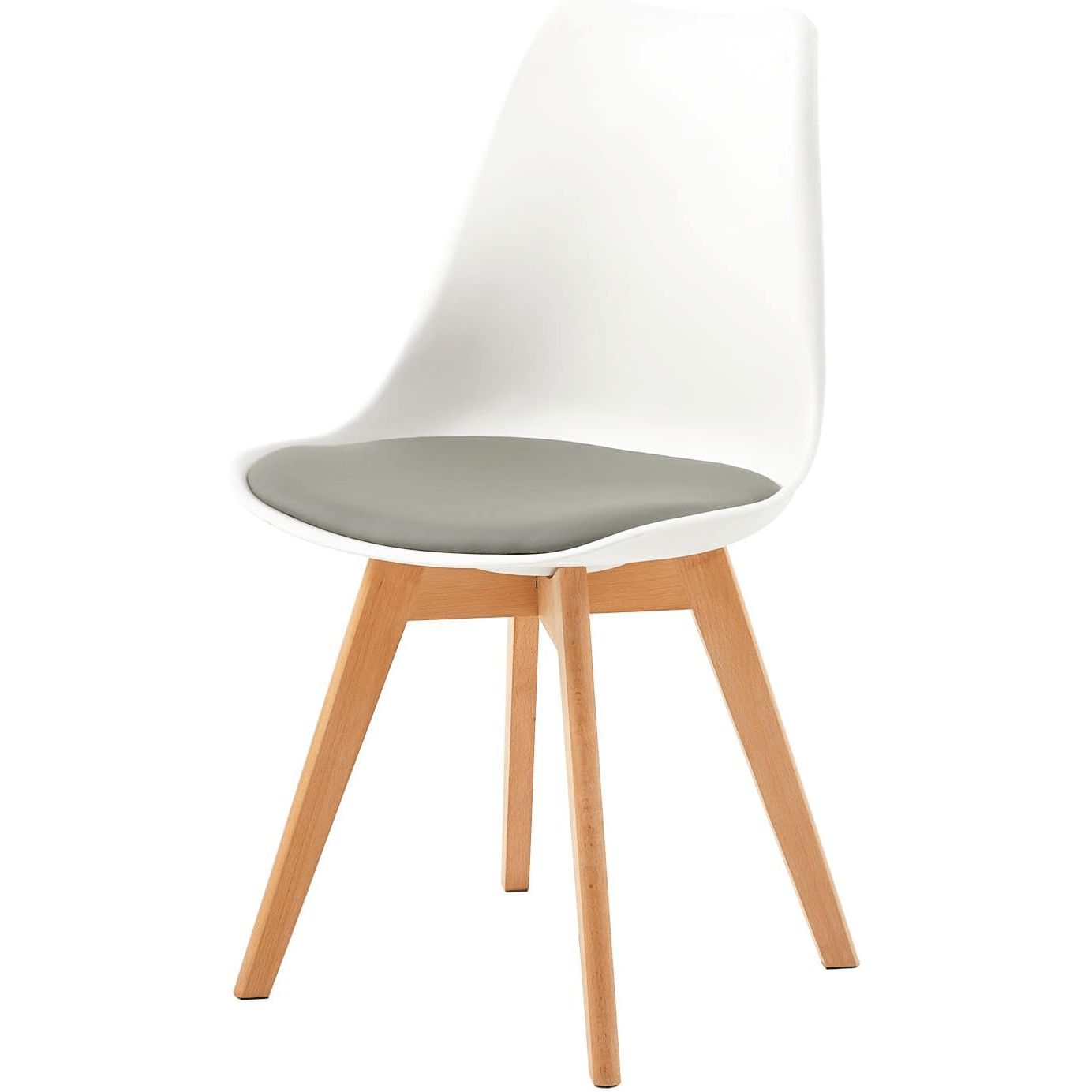 1/2/4/6 Unidad Sillas para Comedor, Sillas para Cocina con Asiento Blando, Tapizado y Patas Resistentes de Madera de Haya, Sillas Nórdicas