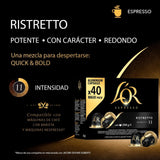 L'Or Espresso Capsulas de Cafe, Intenso, Potente, Especiado y con Carácter, Cápsulas Compatibles con Cafeteras Nespresso, 40/80/120/200/320/400 Cápsulas