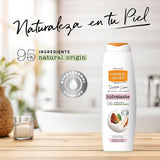 Natural Honey, Gel de Ducha Hidratante con Extracto de Almendras y Hydradermal Complex, Hidratación Intensa y Duradera para una Piel Suave, Fresca y Protegida, Línea Derma Care, 650 ml