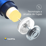 Pilas AAA Alcalinas de Alto Rendimiento, VARTA Longlife Power, Ultra Larga Duración, Energía Continua, Ideal para Controles Remotos, Juguetes Electrónicos, Linternas, Lámparas, Relojes, Cámaras y Otros Dispositivos de Uso Diario - VARTA