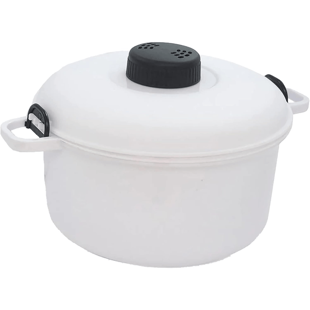 Vaporera Microondas, 2.8L de Capacidad, Cocina al Vapor en el Microondas sin Aceites y sin Grasa, Rápido y Fácil de Usar, Cocina Recetas Sanas en un Instante, Ideal para Carnes, Judías, Arroz, Pollo, Guisos, Pasta, Verduras