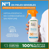 Garnier Protector Solar Spray Adultos Delial Sensitive Advanced, Ideal para Pieles Claras, Sensibles e Intolerantes al Sol, IP50+ -270 ml, Protección Avanzada Contra Rayos UVB, UVA Y UVA Largos, No Deja Manchas, 0% Grasa 0% Pegajosa