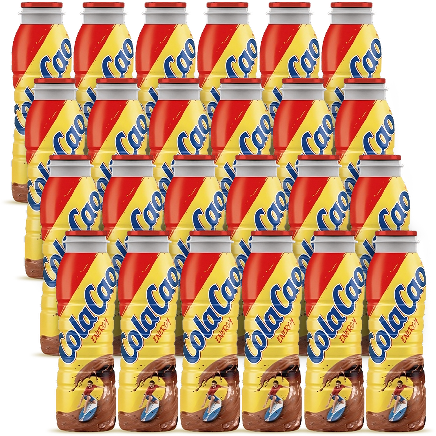 ColaCao Energy Batido de Chocolate, Batido ColaCao perfecto para Llevar, 188 ml, 24 Batidos