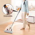 Mopa Esponja Autoescurrido, Fregona Mopa Esponja Autoescurrible para Limpiar Suelos, Paredes, Ventanas, Techos y Muebles. Cubo con Sistema de Lavado y Escurrido de Mopa, Limpia en Seco y Mojado, Fabricado en PP, Acero y Esponja de PVA