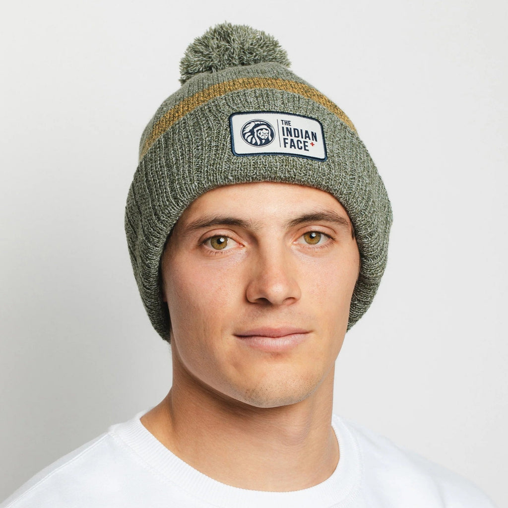 Gorro Invierno con Forro Interior para Máxima Calidez, Ligero y Elástico, Ideal para Deporte y Aire Libre, Diseño Unisex, Resistente al Desgaste y Fácil de Cuidar, Hecho de Acrílico y Poliéster - The Indian Face