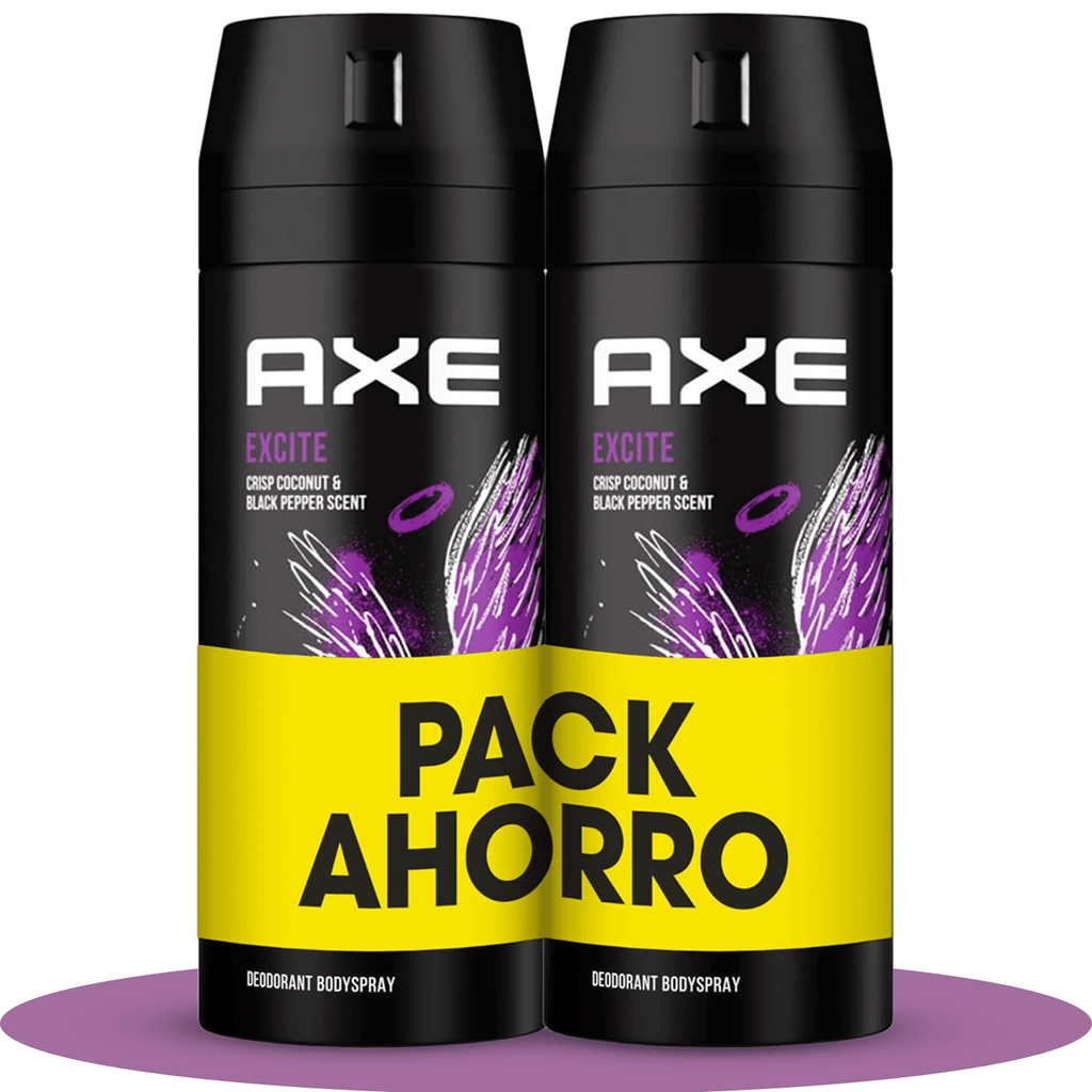 Axe Desodorante Spray Excite Spray, Aroma a Madera y Caramelo, Olor Irresistible durante 48 horas, 150ml por Spray