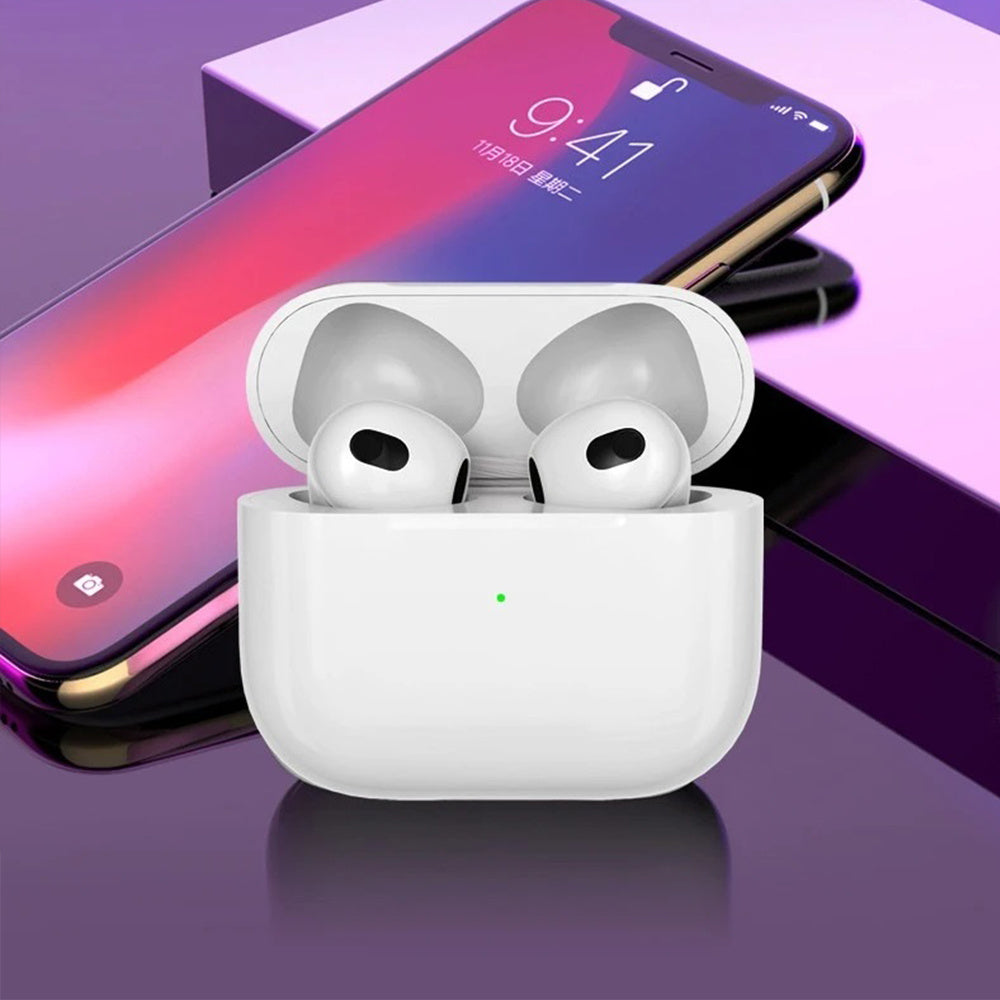 Auriculares Inalambricos de Bluetooth con Estuche de Carga, Distancia de Transmisión: 10m, 4h de Tiempo de Uso, 150h de Tiempo de Espera, Rango de Respuesta de Frecuencia: 20Hz-20KHZ, Carga USB, Capacidad de Batería de los Auriculares: 30mAh