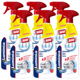 Luminia Limpia Cristales Concentrado Ultra Micro Tech, Limpieza Duradera Triple, Ideal para Cristales y Ventanas, 750ml por Botella