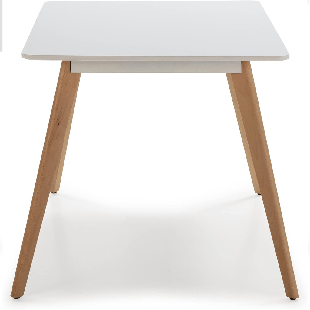 Sillas para Comedor, Sillas para Cocina con Asiento Blando, Tapizado y Patas Resistentes de Madera de Haya, Sillas Nórdicas Minimalistas, 49.5 x 44 x 79.5 cm