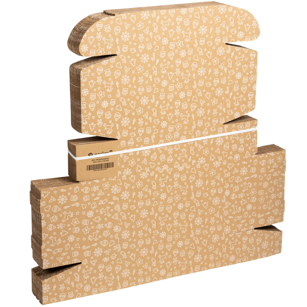 packer PRO Packs de Cajas de Cartón para Embalaje, Caja de Transporte Resistente, Cajas de Cartón para Envíos y Correo, Cajas de Cartón Corrugado, Caja de Regalo