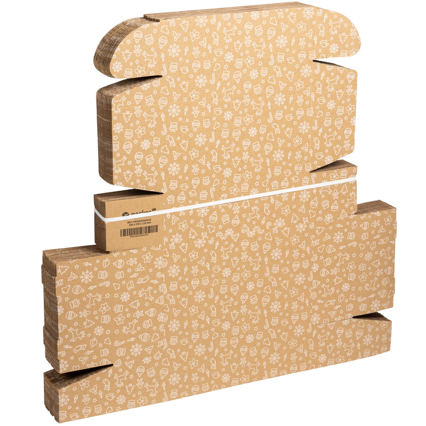 packer PRO Packs de Cajas de Cartón para Embalaje, Caja de Transporte Resistente, Cajas de Cartón para Envíos y Correo, Cajas de Cartón Corrugado, Caja de Regalo
