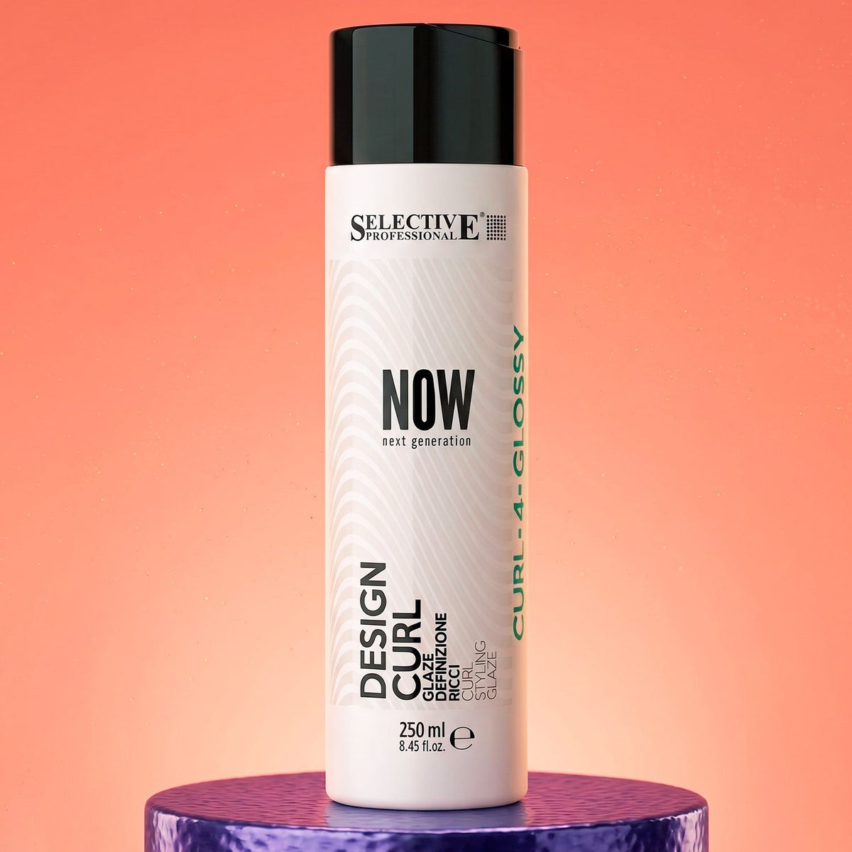 Selective Professional Gel Definidor para Cabello Rizado, Control del Frizz y Fijación, 250 ml