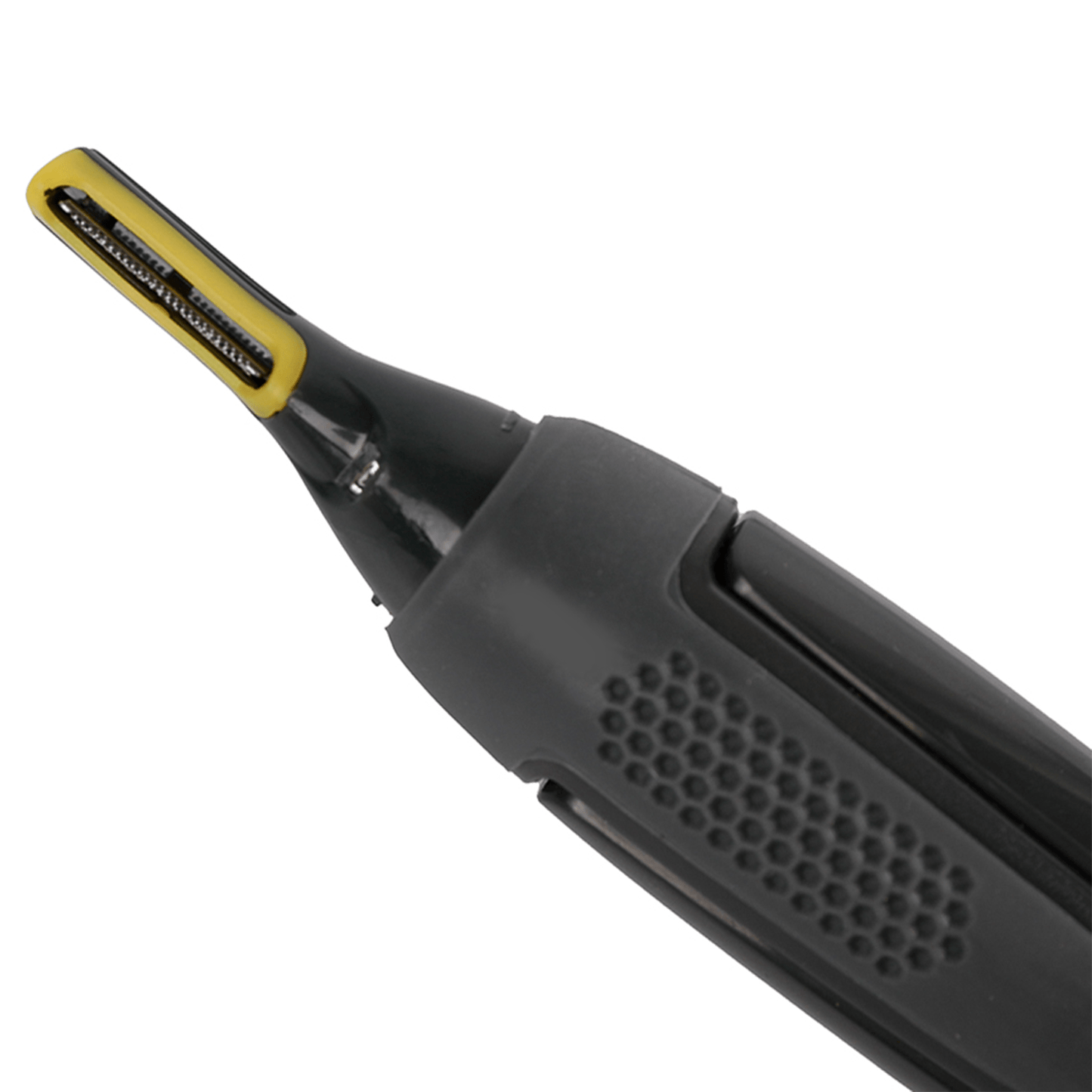 Recortadora Facial de Precisión con Luz LED, Cortapelo de Precisión con Cuchilla de Acero, Incluye 2 Peines Guía y 1 Cepillo de Limpieza, Mango Antideslizante, Funciona con 1 Pila AA (no incluida)
