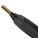 Recortadora Facial de Precisión con Luz LED, Cortapelo de Precisión con Cuchilla de Acero, Incluye 2 Peines Guía y 1 Cepillo de Limpieza, Mango Antideslizante, Funciona con 1 Pila AA (no incluida)
