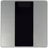 Bascula de Baño Digital con Pantalla LCD, Vidrio Templado de 5 mm, 180 kg de Capacidad, Encendido por Toque, Conversión kg/lb, Funciona con 2 Baterías tamaño AAA (no incluidas)