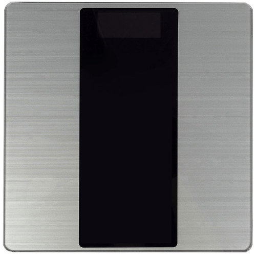 Bascula de Baño Digital con Pantalla LCD, Vidrio Templado de 5 mm, 180 kg de Capacidad, Encendido por Toque, Conversión kg/lb, Funciona con 2 Baterías tamaño AAA (no incluidas)