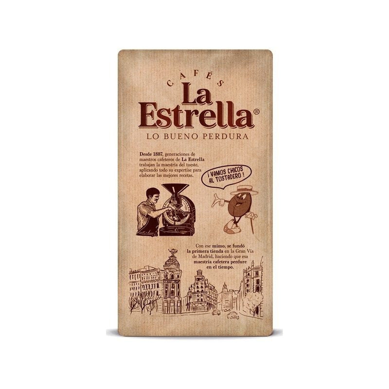 La Estrella Café Molido Mezcla Intensa, Paquete de 250 g