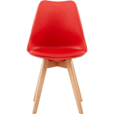 1/2/4/6 Unidad Sillas para Comedor, Sillas para Cocina con Asiento Blando, Tapizado y Patas Resistentes de Madera de Haya, Sillas Nórdicas