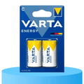 Pilas C Alcalinas de Alto Rendimiento, VARTA Energy, Larga Duración, Energía Continua, Ideal para Juguetes, Linternas Medianas, Radios Portátiles, Equipos de Audio y Otros Dispositivos de Consumo Moderado - VARTA
