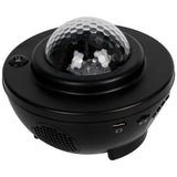Lampara Proyector de Estrellas LED, Proyector Galaxias con Altavoz, Mando a Distancia y Temporizador, Proyector de Estrellas para Dormitorio, Múltiples Modos de Luz y Colores
