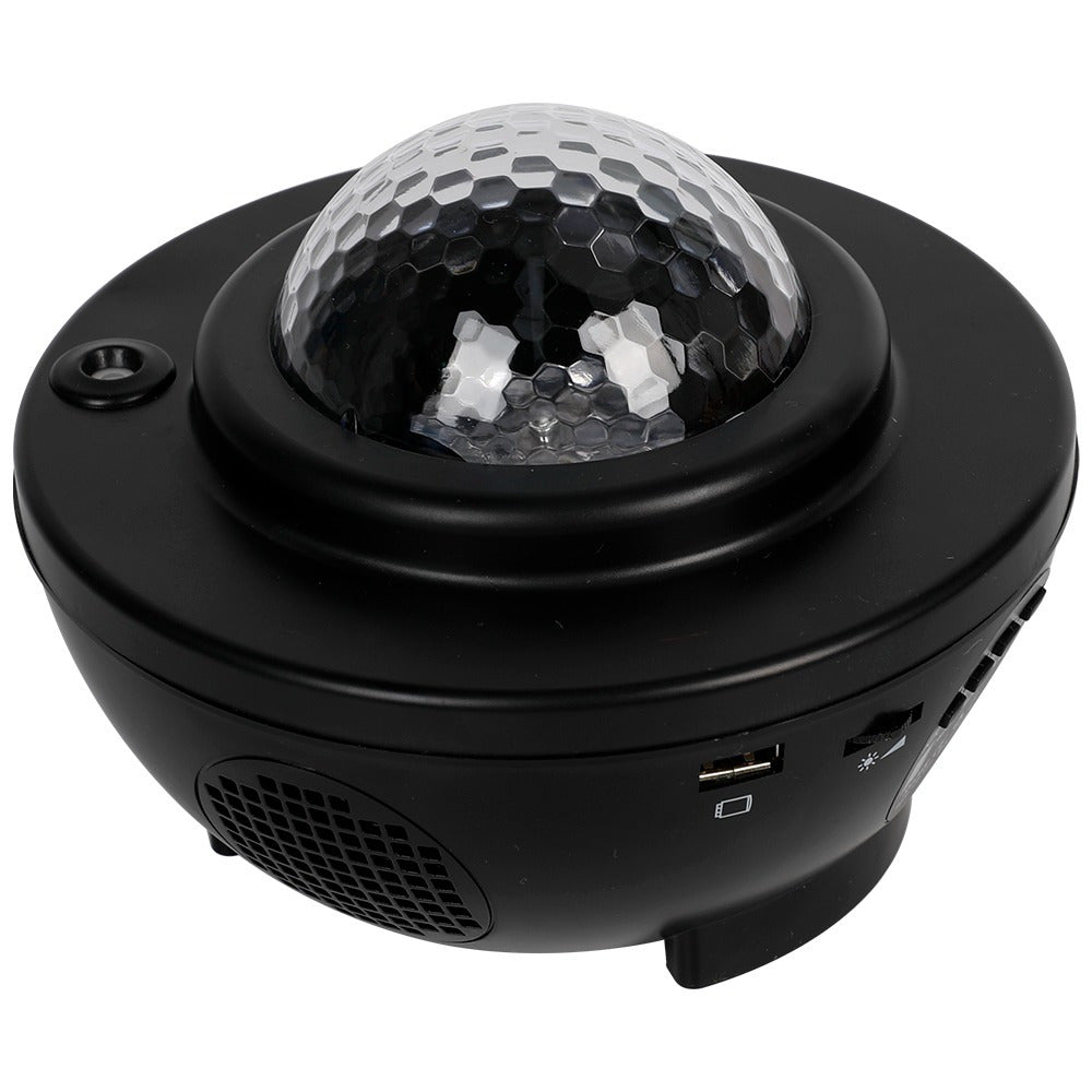 Lampara Proyector de Estrellas LED, Proyector Galaxias con Altavoz, Mando a Distancia y Temporizador, Proyector de Estrellas para Dormitorio, Múltiples Modos de Luz y Colores