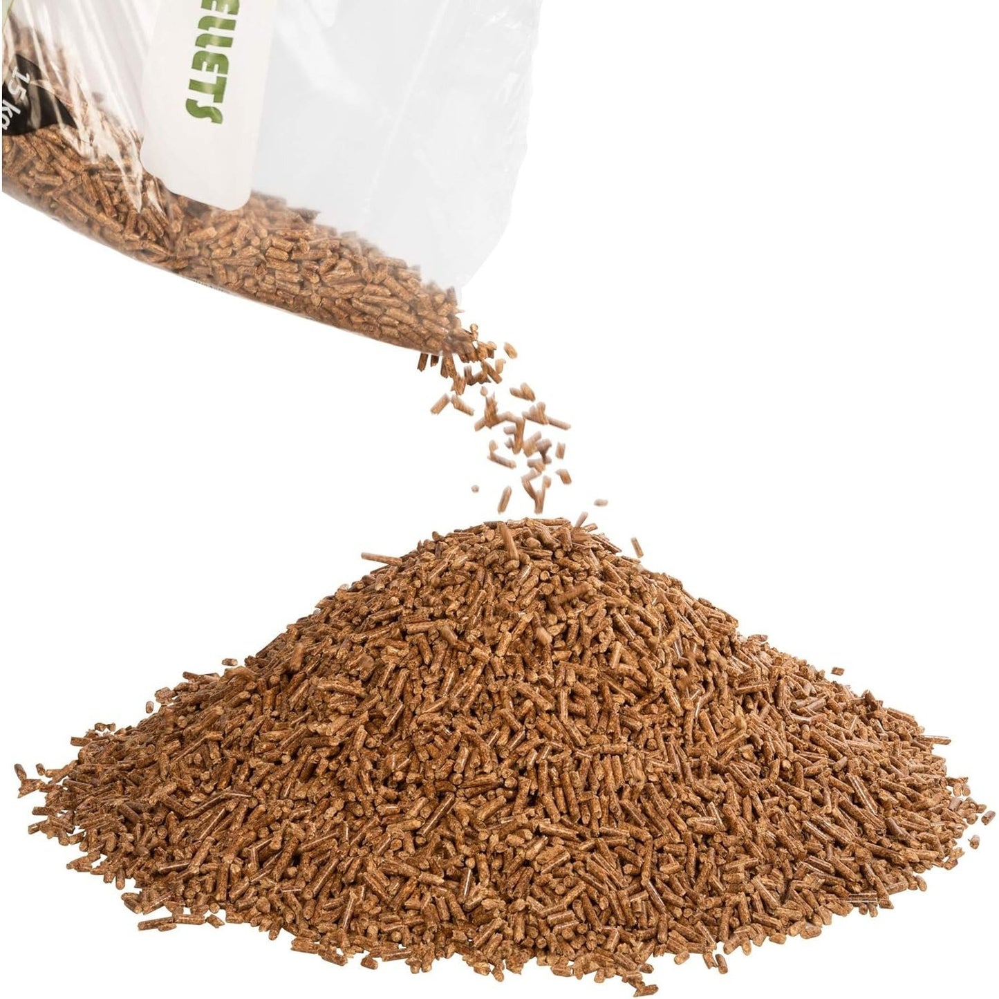 Pellets de Madera 15 kgs, Madera Reciclada y Biomasa para Estufas de Leña y Calderas