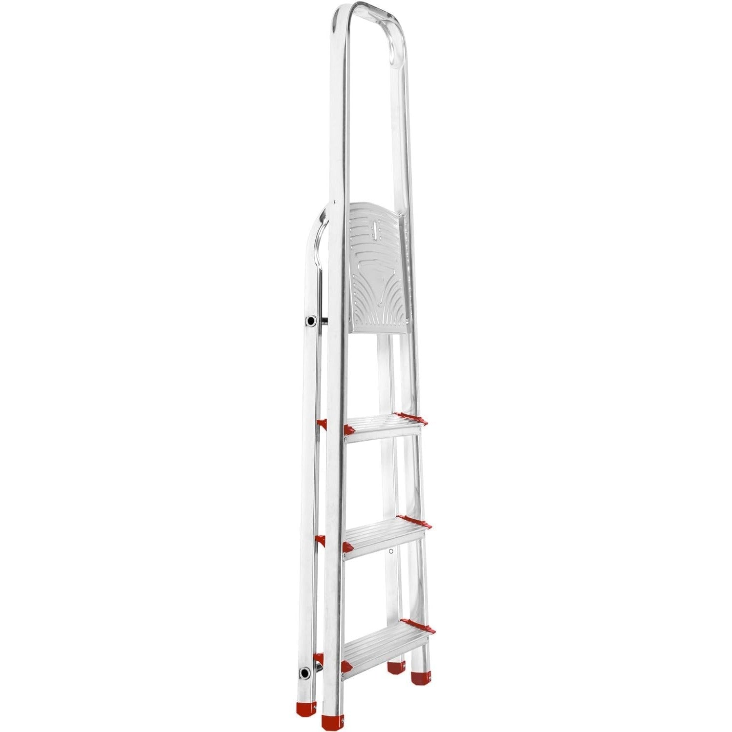 Escaleras Plegables Aluminio de Tijera Super Resistente hasta 150Kg, Acero y Aluminio Antideslizantes